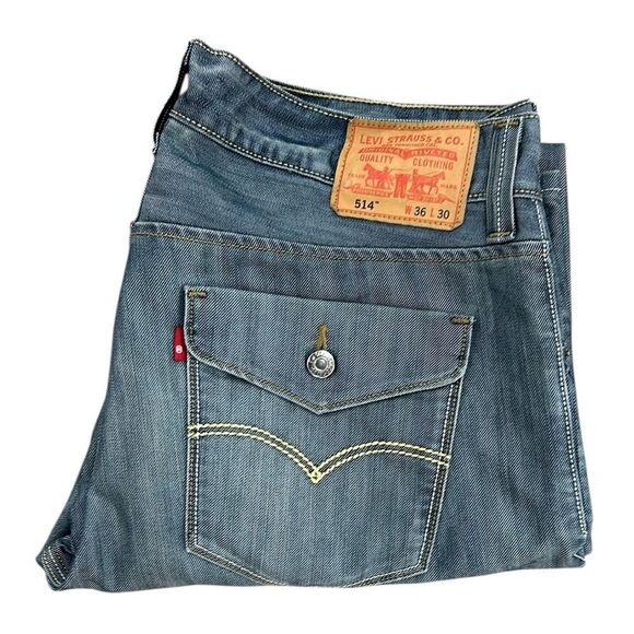 Levi's Men's 514 Slim Straight Jeans - Picture 1 of 7